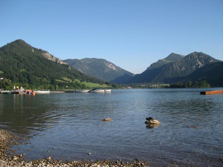 Apartment Seeglueck Am Schliersee - Modern, Zentral, Perfekt Fuer Familien ภายนอก รูปภาพ